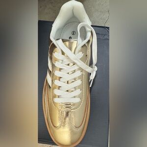 Gold Athletic Shoes for Women